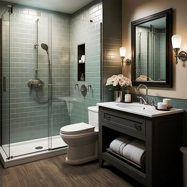 One day bathroom remodel in CapeCoral, Florida