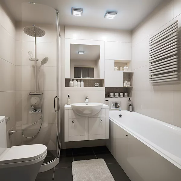 Simple Bathroom Remodel in CapeCoral, Florida