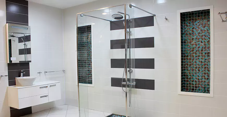 Modern Standing Shower Remodel in CapeCoral